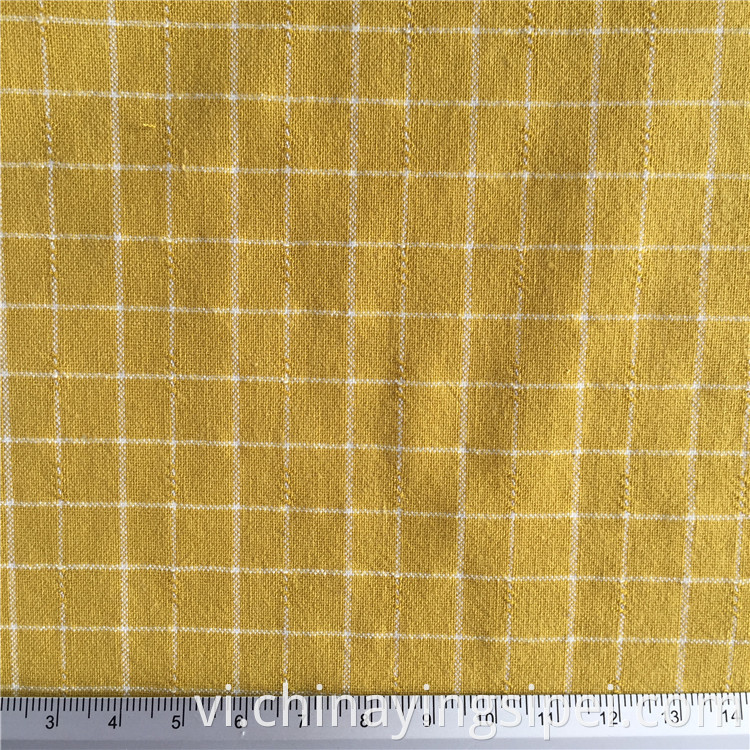 Nhà sản xuất Shaoxing Stocklot Jacquard dệt 100% vải bông nguyên chất